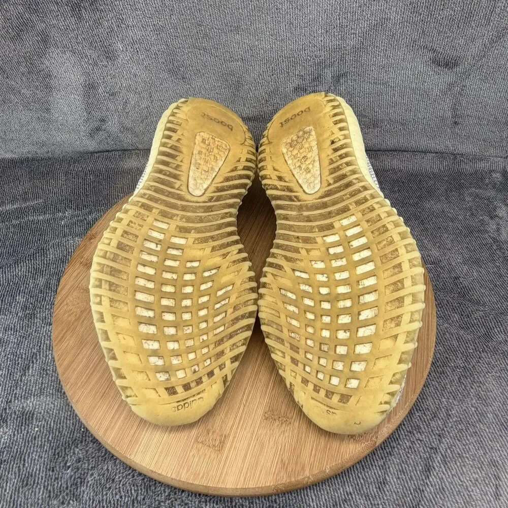 Adidas Yeezy Boost 350 V2 Shoes Mens Size 8.5 Gray Knit Sneakers Static EF2905